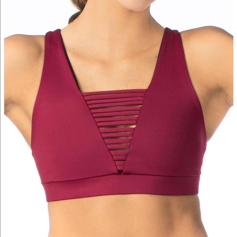 925fit**Burgundy Sportsbra**Small**$70